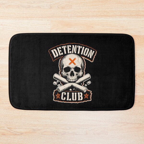 Item preview, BACK TO SCHOOL Detention Club Skull Halloween School designed and sold by Uglyandcute.