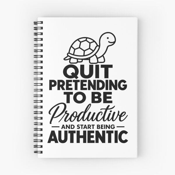 Item preview, Quit Pretending Turtle Motivation designed and sold by Rosteri.