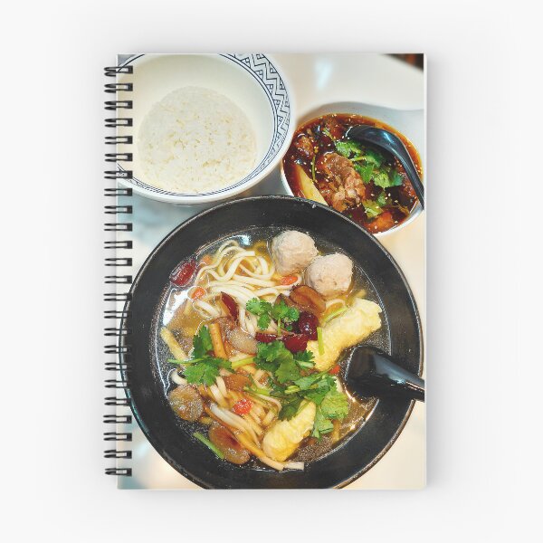 Item preview, Traditional Chinese Noodle Soup and Stewed Beef Rice Set designed and sold by pbchan.