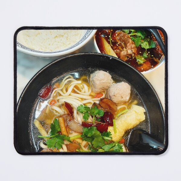 Item preview, Traditional Chinese Noodle Soup and Stewed Beef Rice Set designed and sold by pbchan.