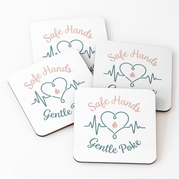 Item preview, Safe Hands Gentle Poke Phlebotomist Heartbeat designed and sold by Kaikab007.