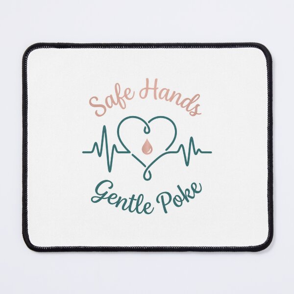Item preview, Safe Hands Gentle Poke Phlebotomist Heartbeat designed and sold by Kaikab007.