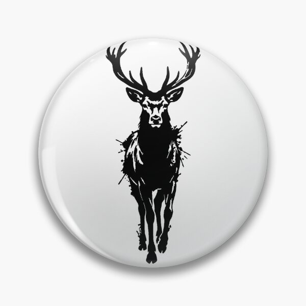Item preview,  Deer Minimalist Art.  designed and sold by OmikronStore.