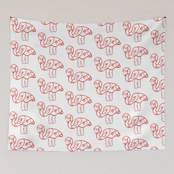 Item preview, Simple but bold flamingo  designed and sold by Allhandsgraphics.