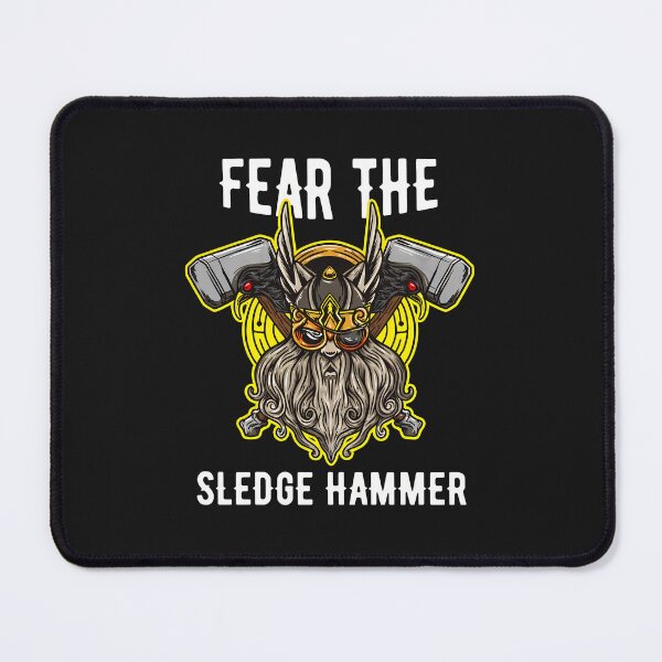 Item preview, Fear The Sledge Hammer Viking Art designed and sold by dlpfjokns.