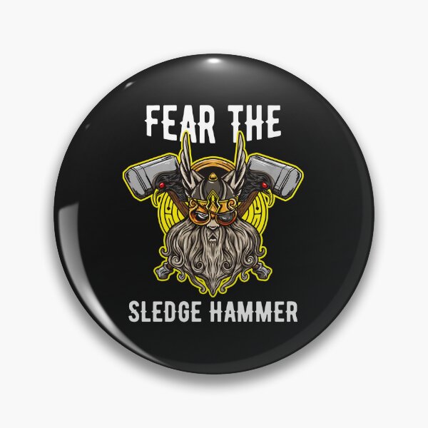 Item preview, Fear The Sledge Hammer Viking Art designed and sold by dlpfjokns.