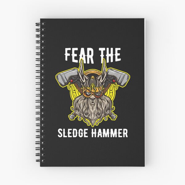 Item preview, Fear The Sledge Hammer Viking Art designed and sold by dlpfjokns.