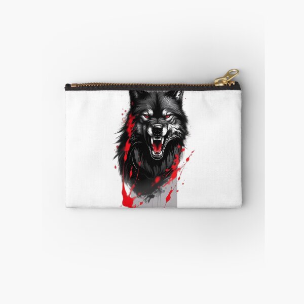 Item preview, Wolf red designed and sold by lauradumitriu.
