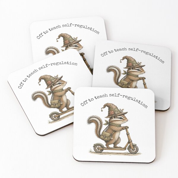 Item preview, Funny School Counselor Off to Teach Self-Regulation  designed and sold by Grade A Gifts.