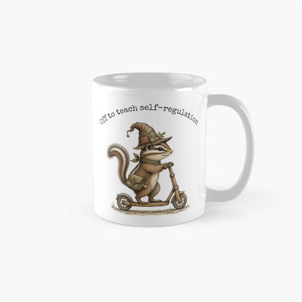 Item preview, Funny School Counselor Off to Teach Self-Regulation  designed and sold by Grade A Gifts.