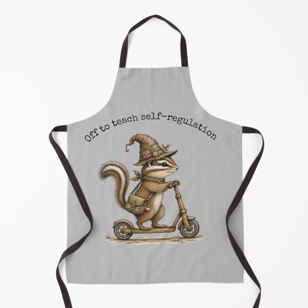 Item preview, Funny School Counselor Off to Teach Self-Regulation designed and sold by Grade A Gifts.