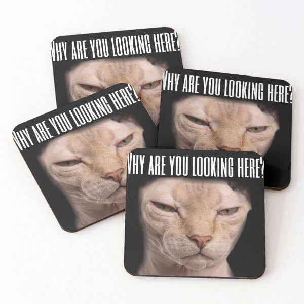 Item preview, Angry Sphynx Cat Meme designed and sold by M1-brand.