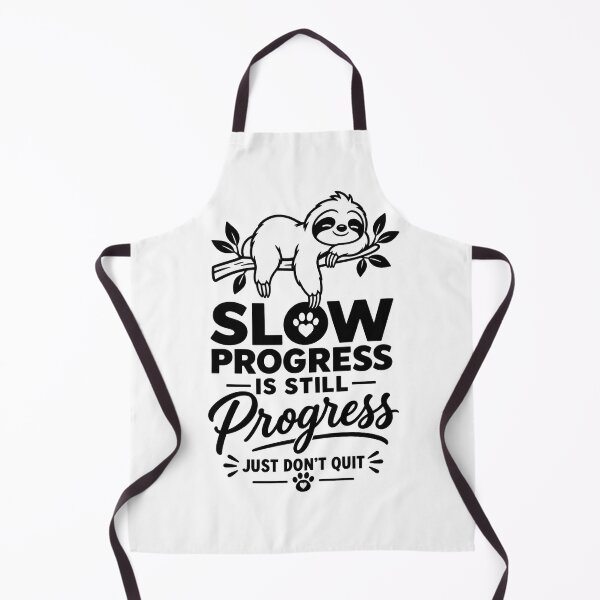 Item preview, Slow Progress Sloth Motivation designed and sold by Rosteri.