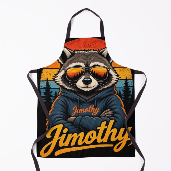 Item preview, Jimothy Cool Raccoon Sunglasses Retro Sunset Art designed and sold by Shakhbata-1.