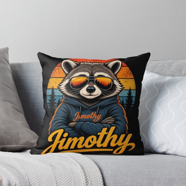 Item preview, Jimothy Cool Raccoon Sunglasses Retro Sunset Art designed and sold by Shakhbata-1.
