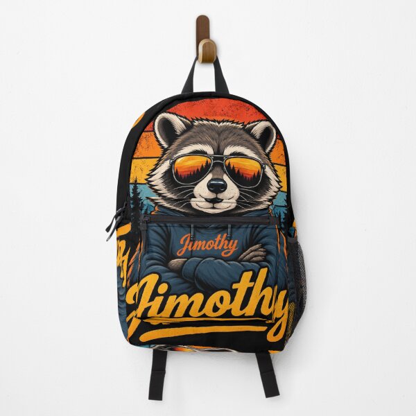 Item preview, Jimothy Cool Raccoon Sunglasses Retro Sunset Art designed and sold by Shakhbata-1.