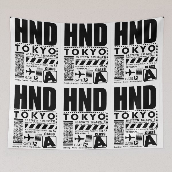 Item preview, Tokio, Haneda International Airport designed and sold by Fine-Art-Hub.