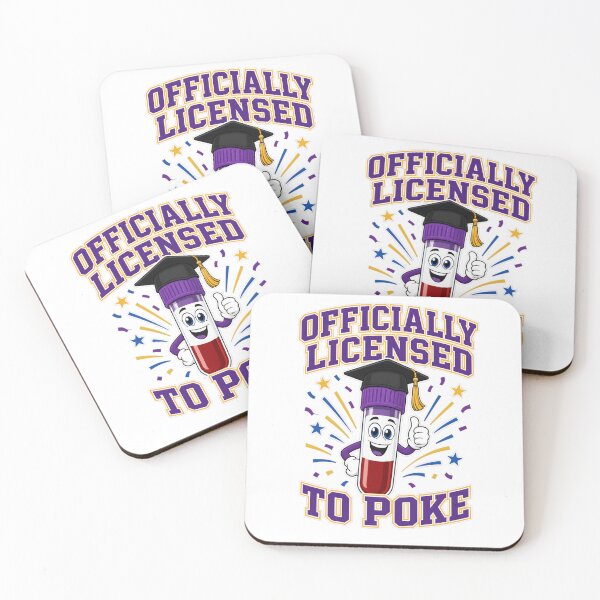 Item preview, unny Licensed To Poke Phlebotomist Graduation designed and sold by Kaikab007.