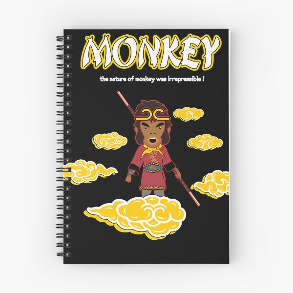 Item preview, Monkey Character Riding Flying designed and sold by YushaDev.