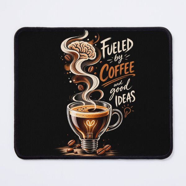 Item preview, Fueled by Coffee and Good Ideas – Creative Coffee Design designed and sold by RaiClub.