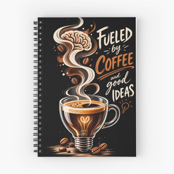 Item preview, Fueled by Coffee and Good Ideas – Creative Coffee Design designed and sold by RaiClub.
