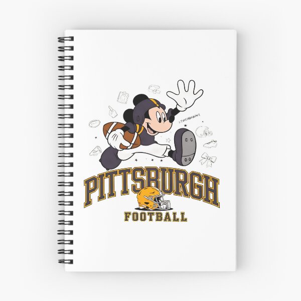 Item preview, Pittsburgh Football Cartoon Mouse Player Black Gold Fan Graphic designed and sold by CrystalSm58008.