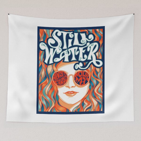 Item preview, STILLWATER - ALMOST FAMOUS TOUR 73 BLUE designed and sold by Pixelb00nz8Bit.