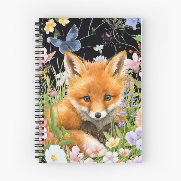 Item preview, Fox in the Flowers designed and sold by MountainRoisin.