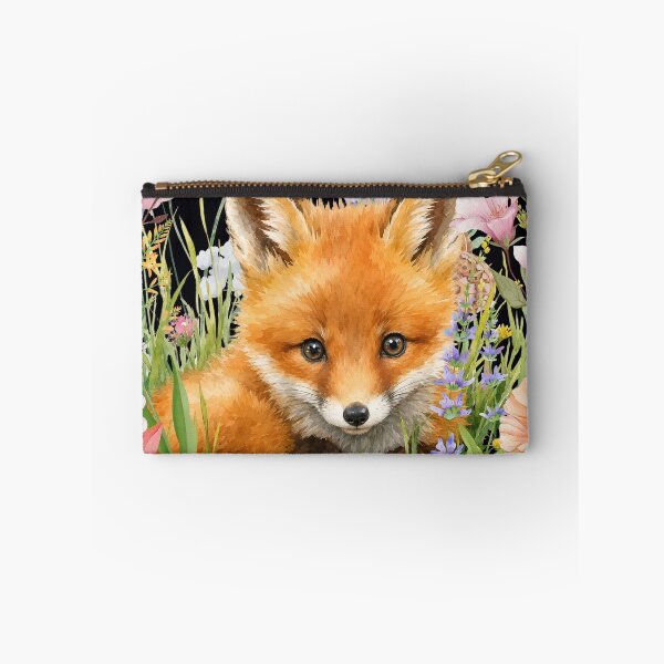 Item preview, Fox in the Flowers designed and sold by MountainRoisin.