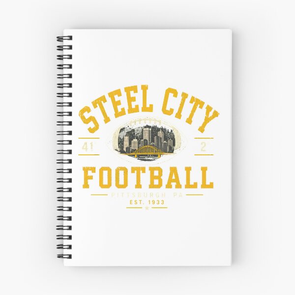 Item preview, Steel City Football Pittsburgh PA 1933 Skyline Vintage Design designed and sold by JosephMar54236.