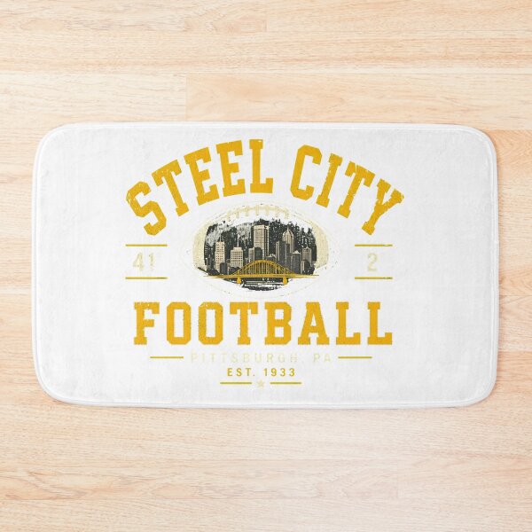 Item preview, Steel City Football Pittsburgh PA 1933 Skyline Vintage Design designed and sold by JosephMar54236.