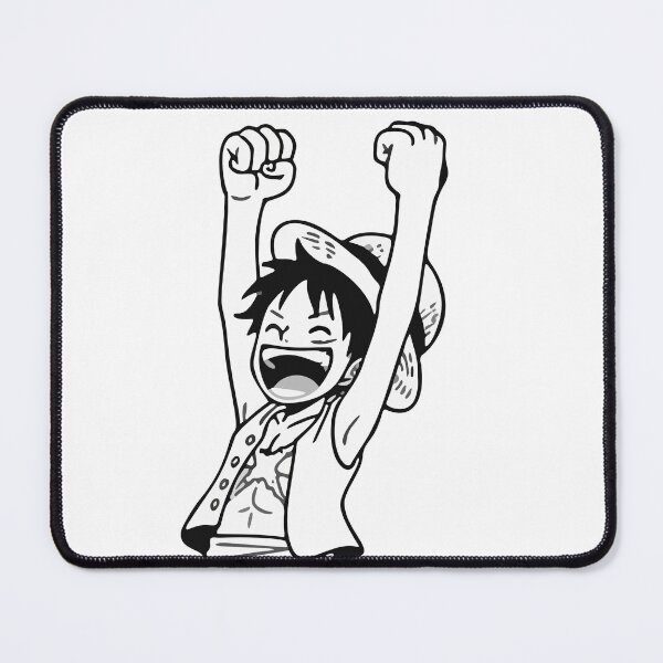 Item preview, Monkey D Luffy Victory Jump Anime Sticker designed and sold by Koikts.