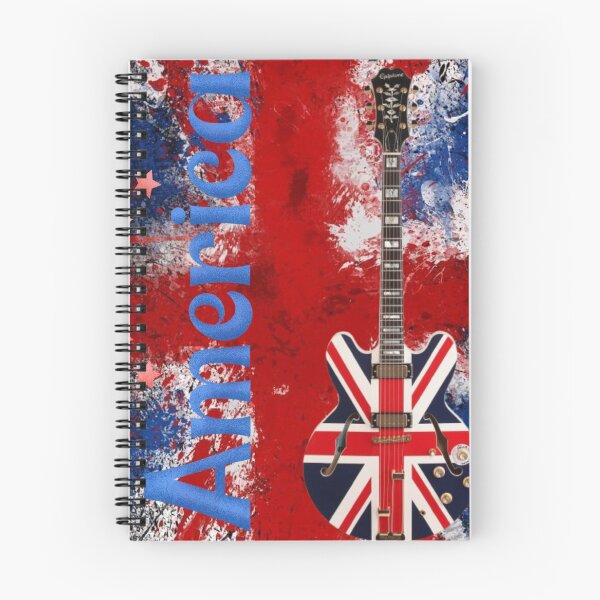 Item preview, Patriotic Electric Guitar Stars and Stripes Rock Art designed and sold by DKSH1234.