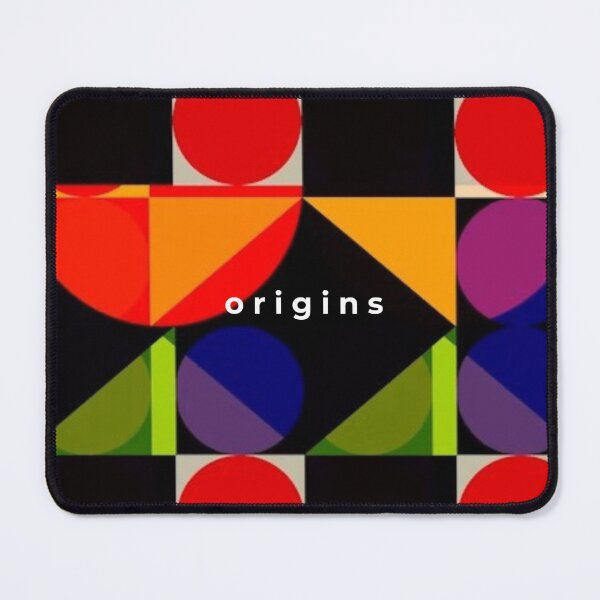 Item preview, Geometric Bauhaus Pattern Colorful Minimalist Art Origins designed and sold by ORIGINS LINES.