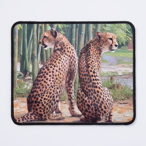Item preview, Cheetah Pair, with digital creative edits designed and sold by Flaunting Florida.