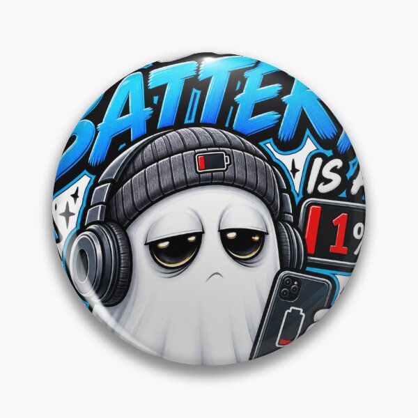 Item preview, Social battery is at 1% designed and sold by IAmLoneWolf.