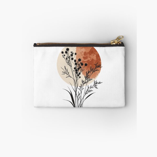 Item preview, Two Tone Earthy Botanical Wildflowers designed and sold by Shakhbata-1.