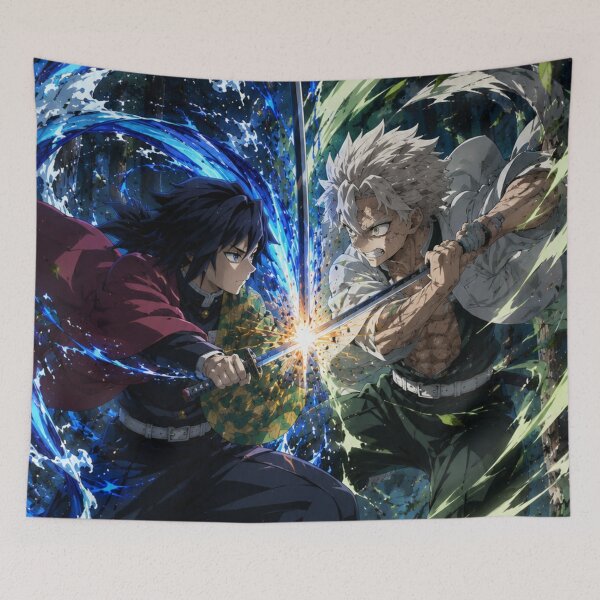 Item preview, Giyu Vs Sanemi designed and sold by jinwooo.