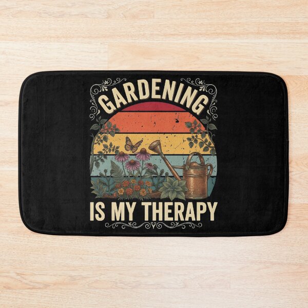 Item preview, Gardening Is My Therapy  Sunset  designed and sold by NosuriHanArt.