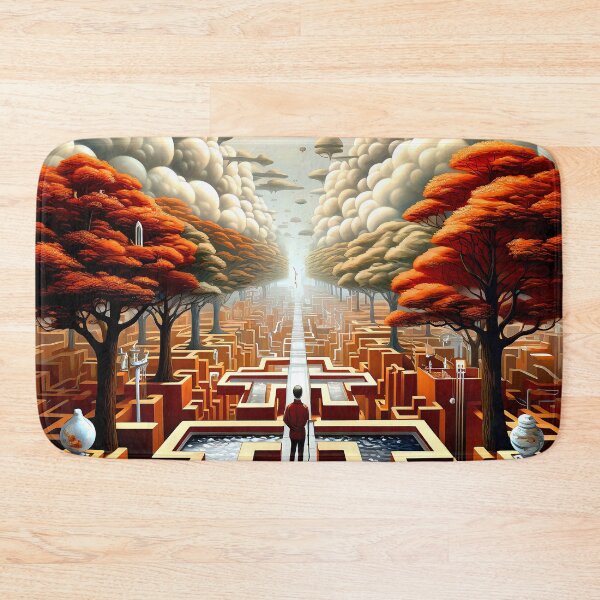 Item preview, Fantasy Surreal Imaginary Magical Dreamlike Colorful Vibrant World designed and sold by DEC02.