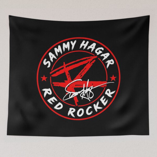 Item preview, sammy hagar red rocker logo designed and sold by RussellCraig1.
