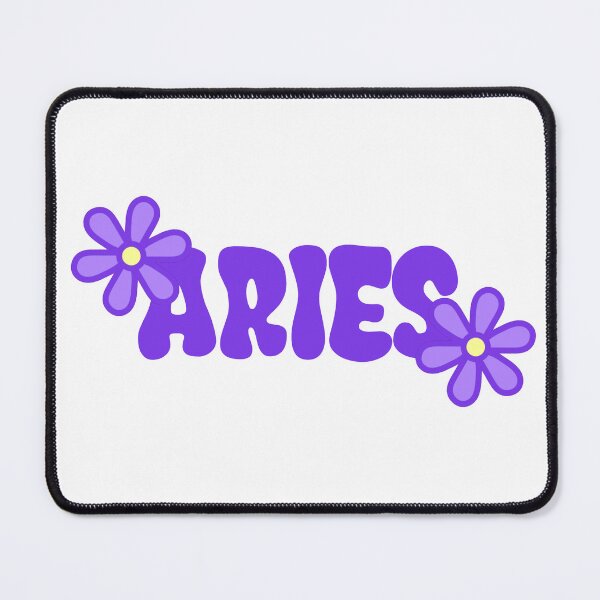 Item preview, Aries Purple Flowery Cute Boho designed and sold by SlimyFish.