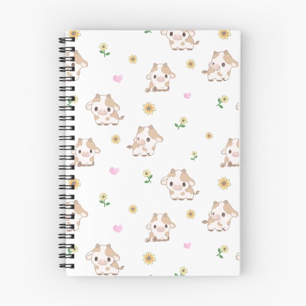 Item preview, Cute cow flower heart love seamless pattern designed and sold by moonquarius.