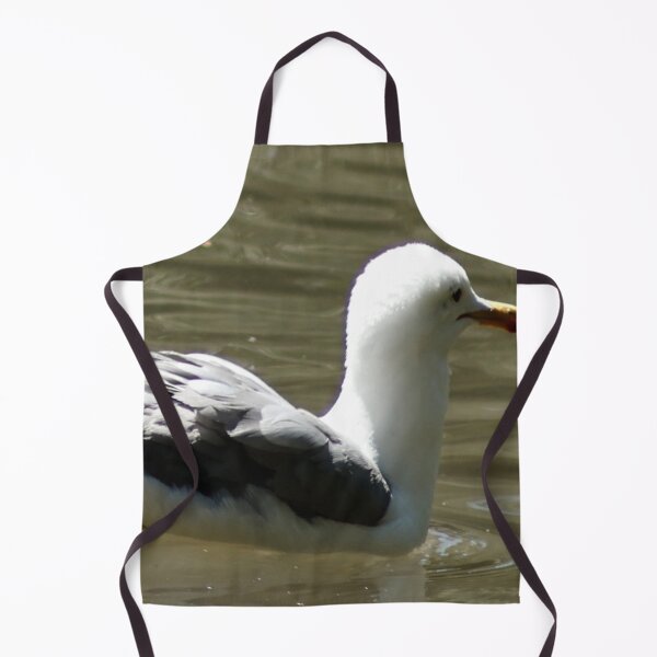 Item preview, California Seagull Swimming in Pond designed and sold by WilesNailsPower.