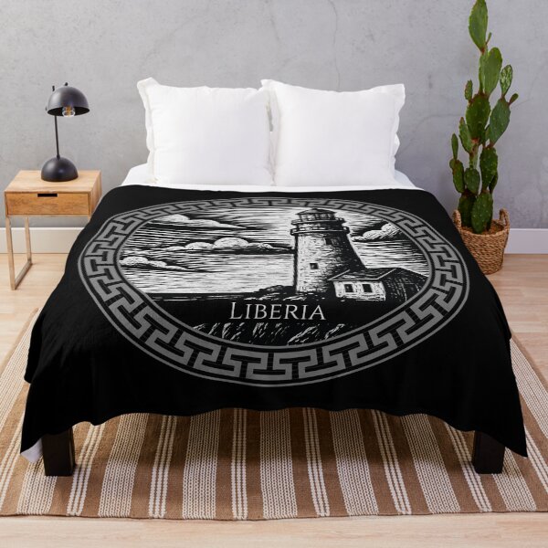 Item preview, Liberia Vintage Woodcut Art designed and sold by Thistle-TShop.