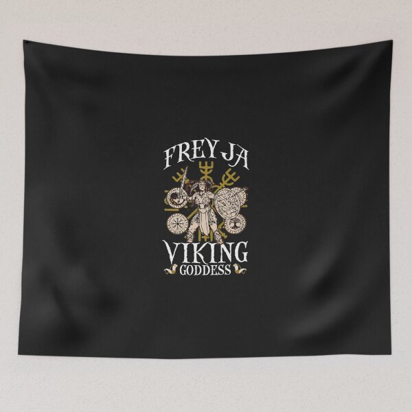 Item preview, Freyja Viking Goddess Norse Mythology Warrior Art designed and sold by bcgqgywod.