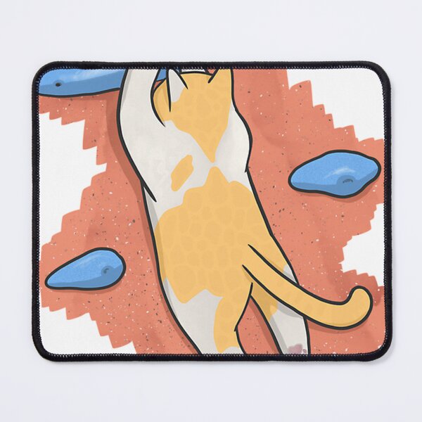 Item preview, Bouldering Cat Jumping designed and sold by owanowen.