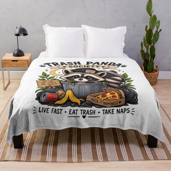 Item preview, Cute Trash Panda Society – Funny Raccoon designed and sold by ArtBySylvia.