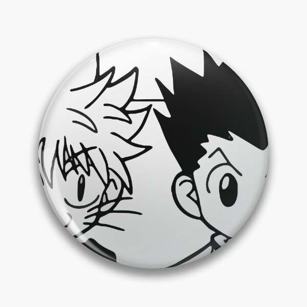 Item preview, Gon And Killua Cat Face Hunter x Hunter Sticker designed and sold by Koikts.
