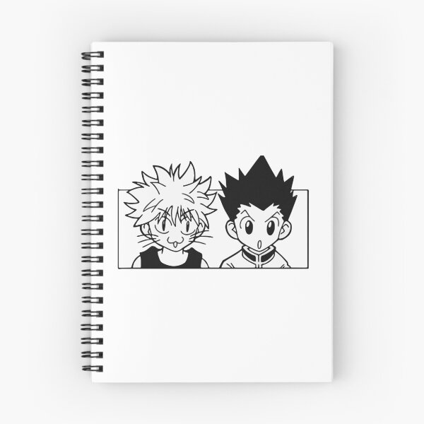 Item preview, Gon And Killua Cat Face Hunter x Hunter Sticker designed and sold by Koikts.